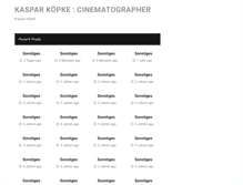 Tablet Screenshot of kasparkoepke.de